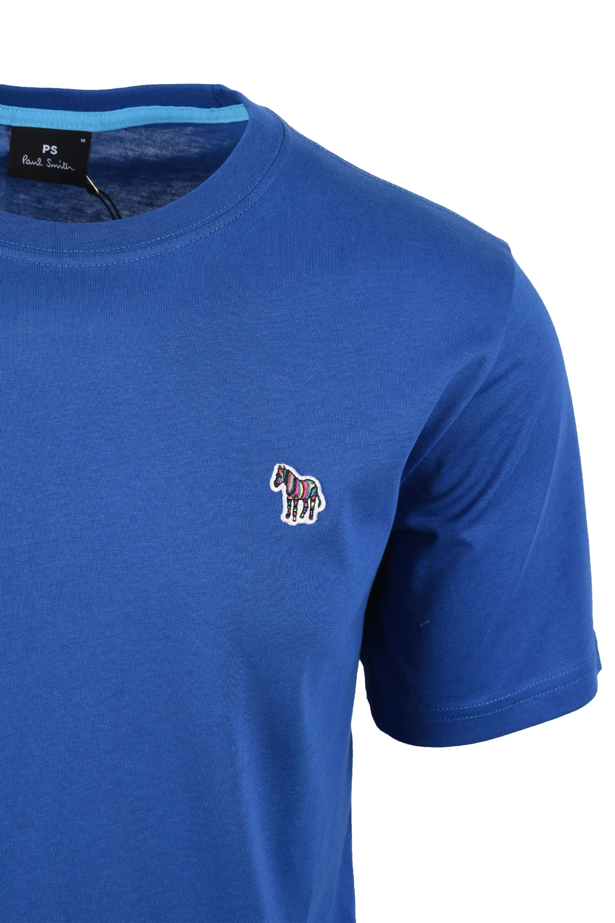 Paul Smith Reg Fit SS T-shirt Zebra Blue