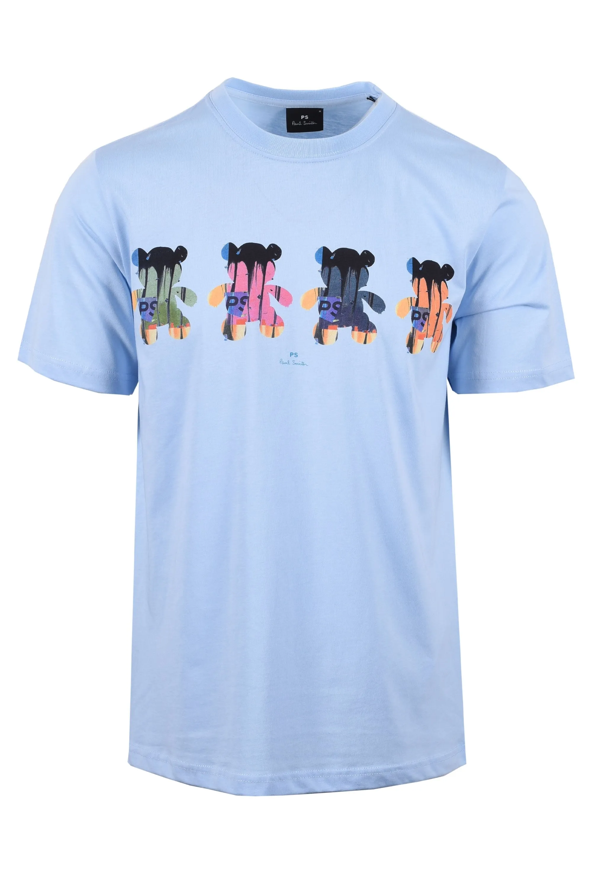Paul Smith Reg Fit Ss Teddy T-shirt Light Blue
