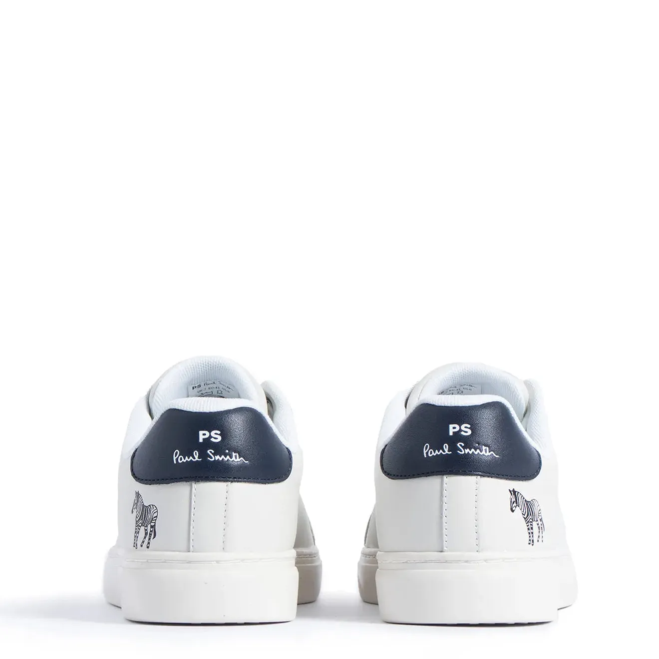 Paul Smith Rex Zebra Trainers White Leather