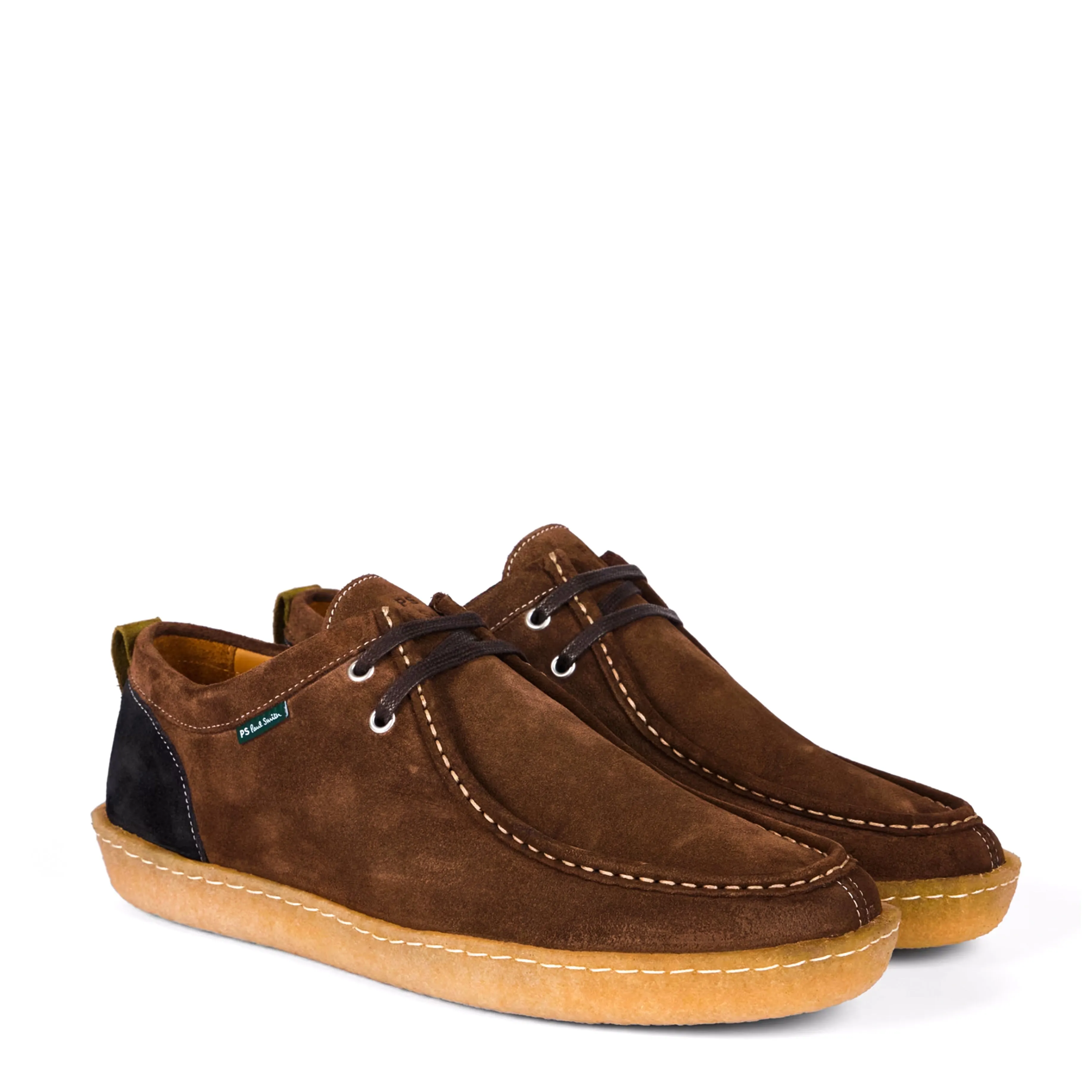 Paul Smith Suede Buster Shoes Dark Brown