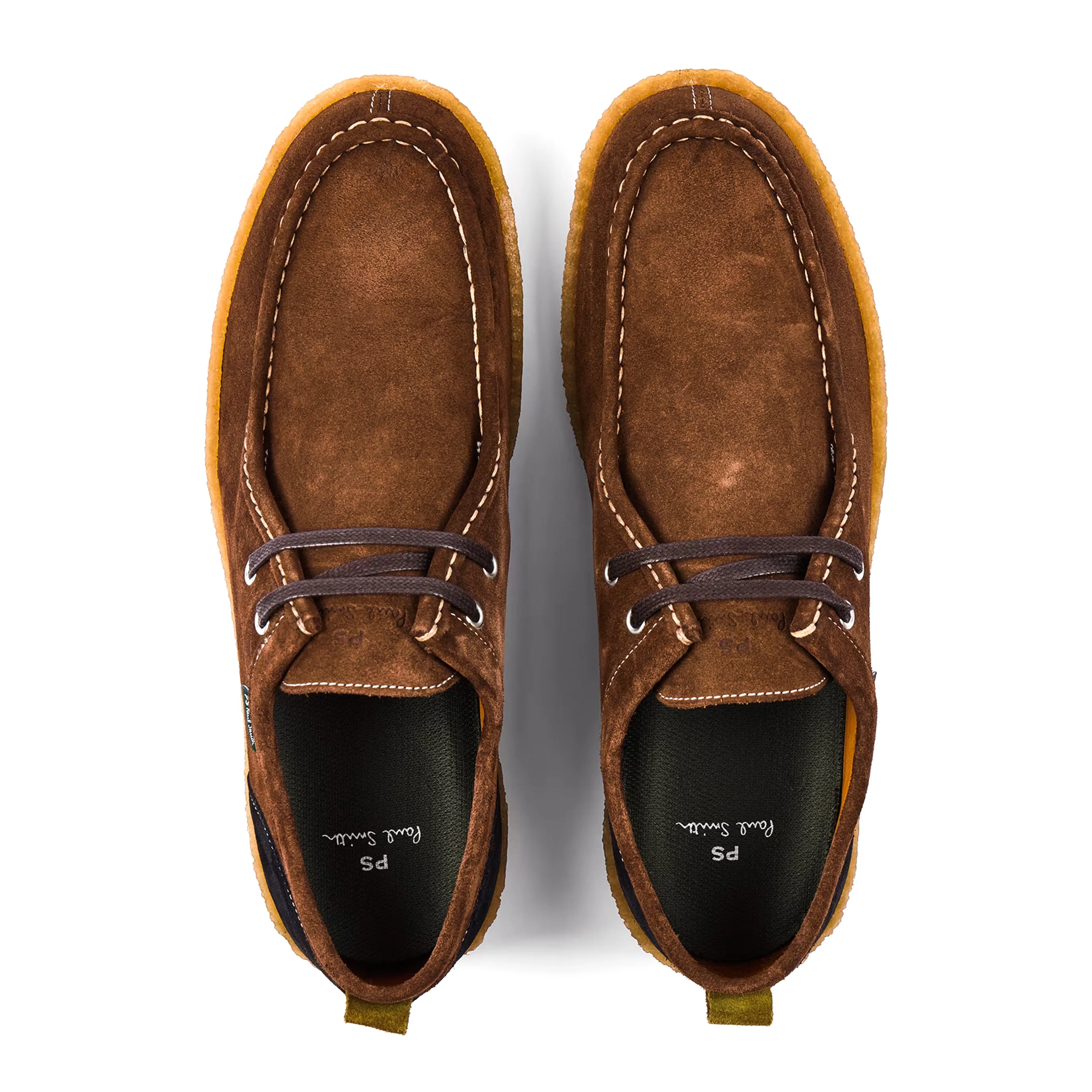 Paul Smith Suede Buster Shoes Dark Brown