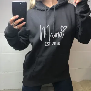 Personalised Mama Established Hoodie (MRK X)