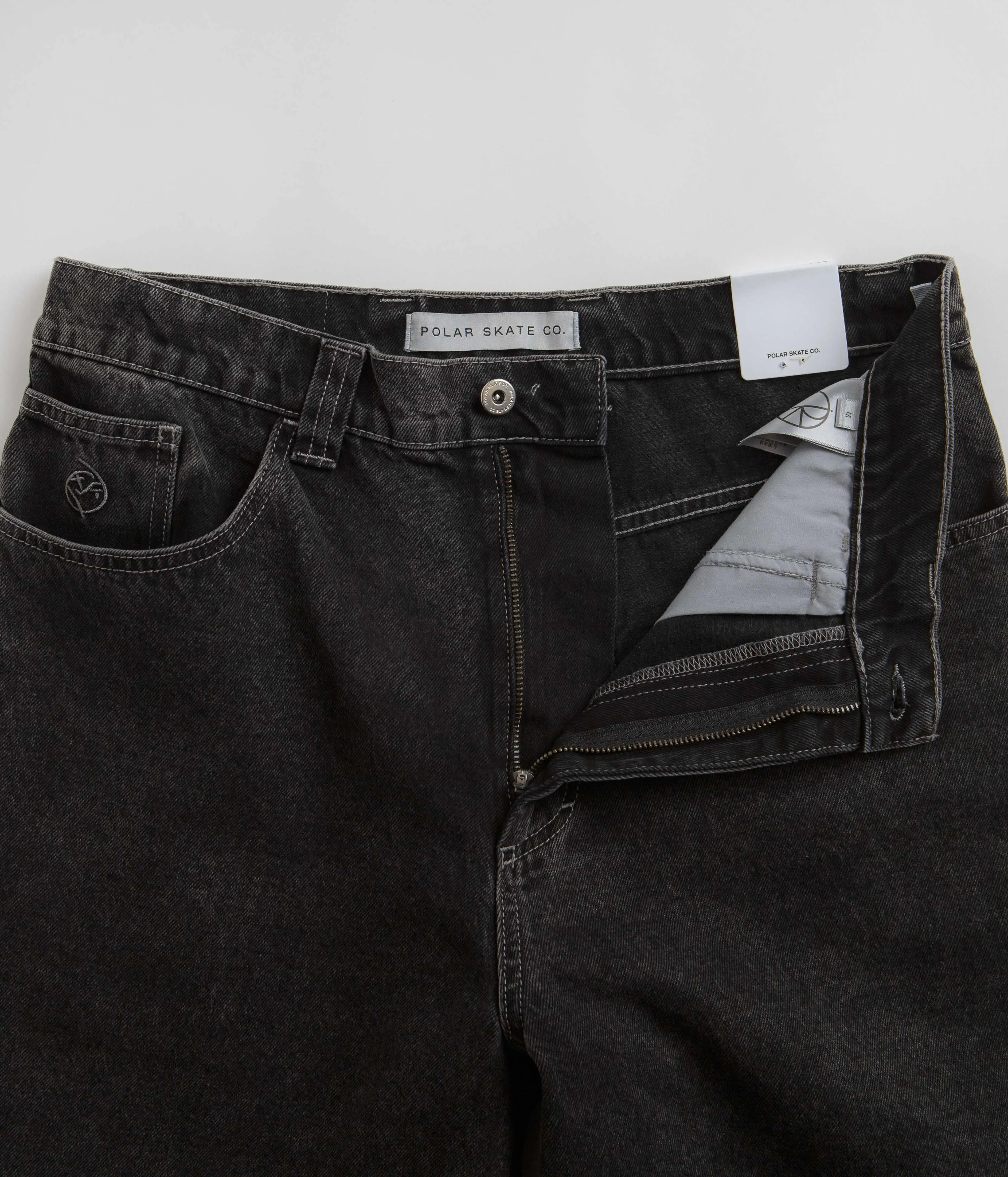 Polar Big Boy Jeans - Silver Black