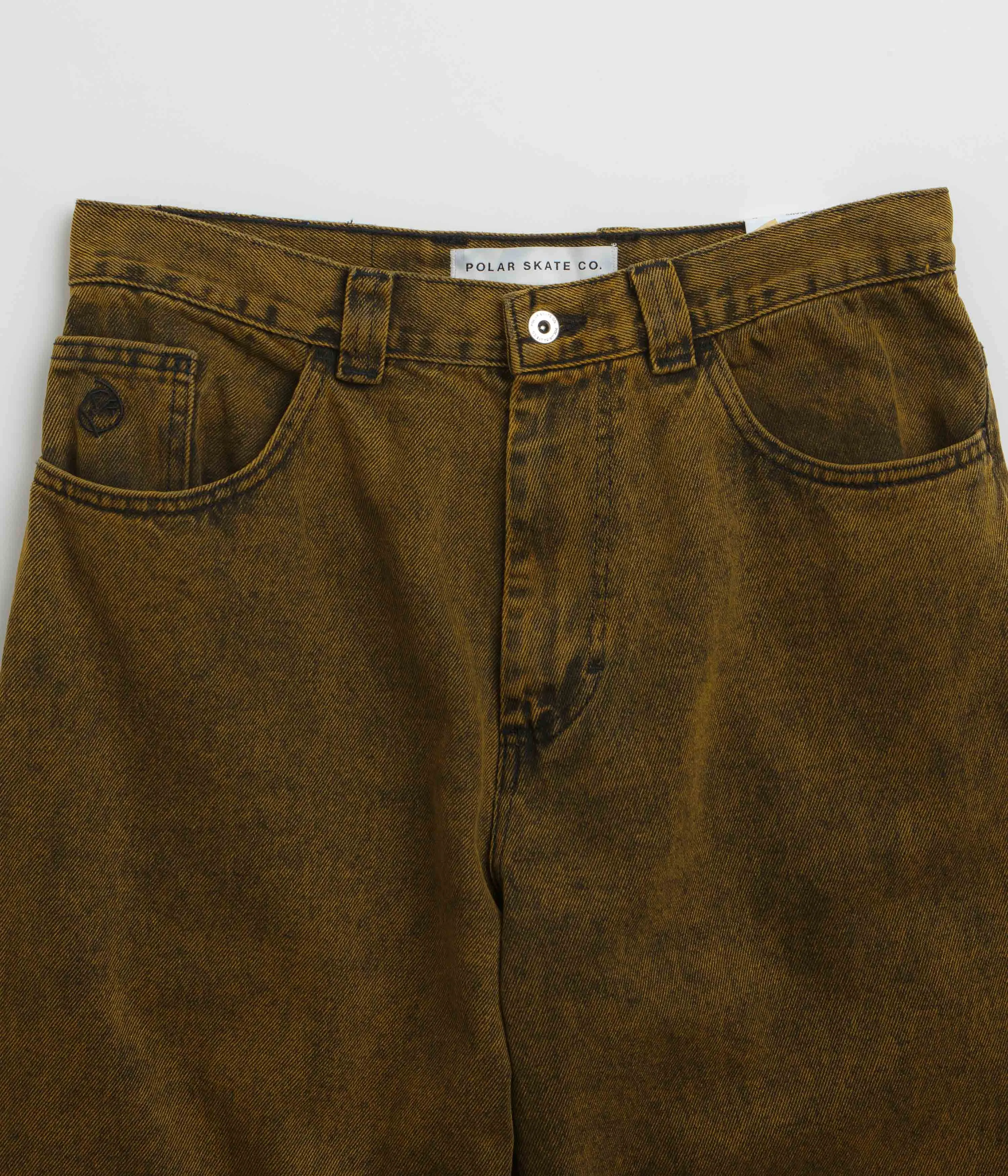 Polar Big Boy Jeans - Yellow Black / Black