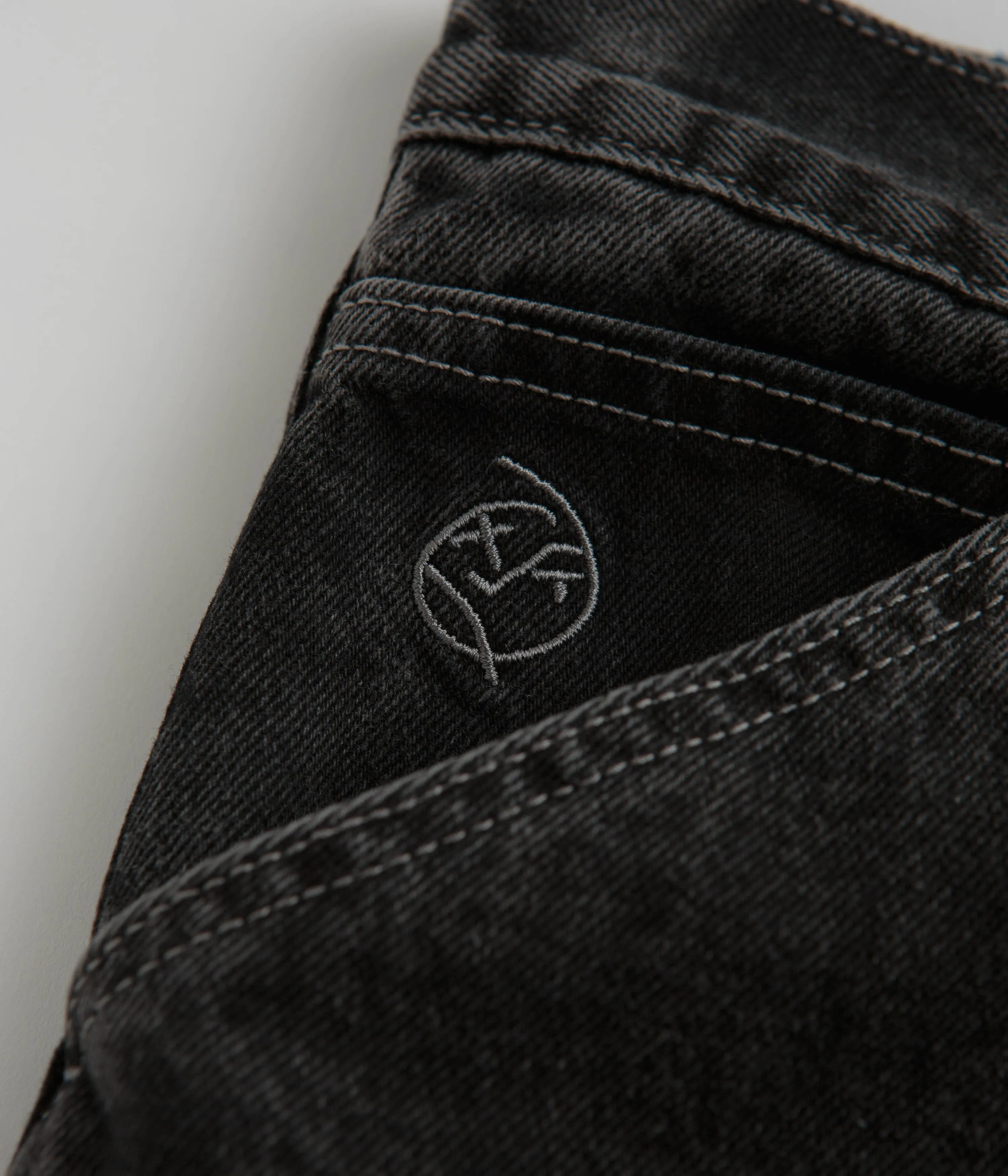 Polar Big Boy Work Pants - Silver Black