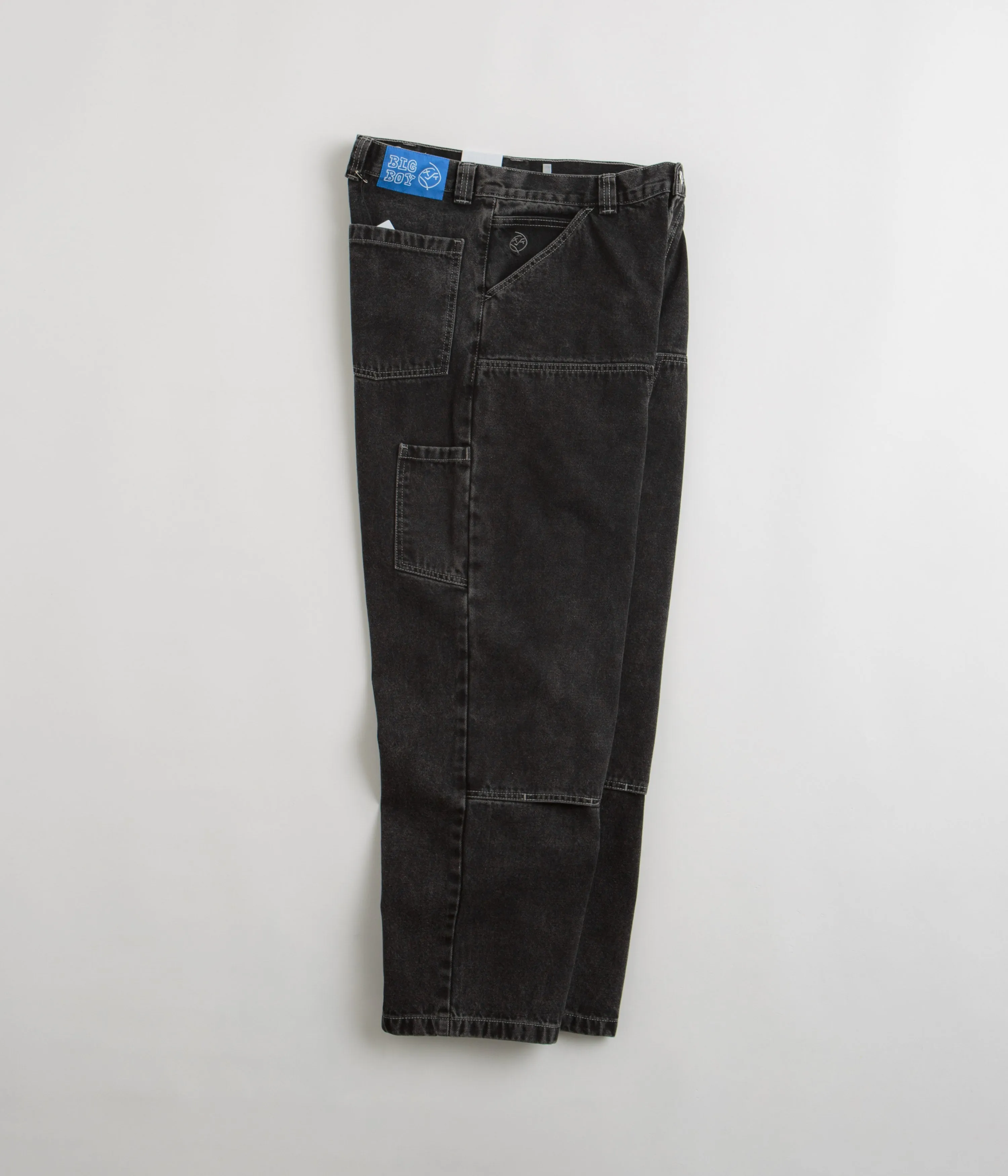 Polar Big Boy Work Pants - Silver Black