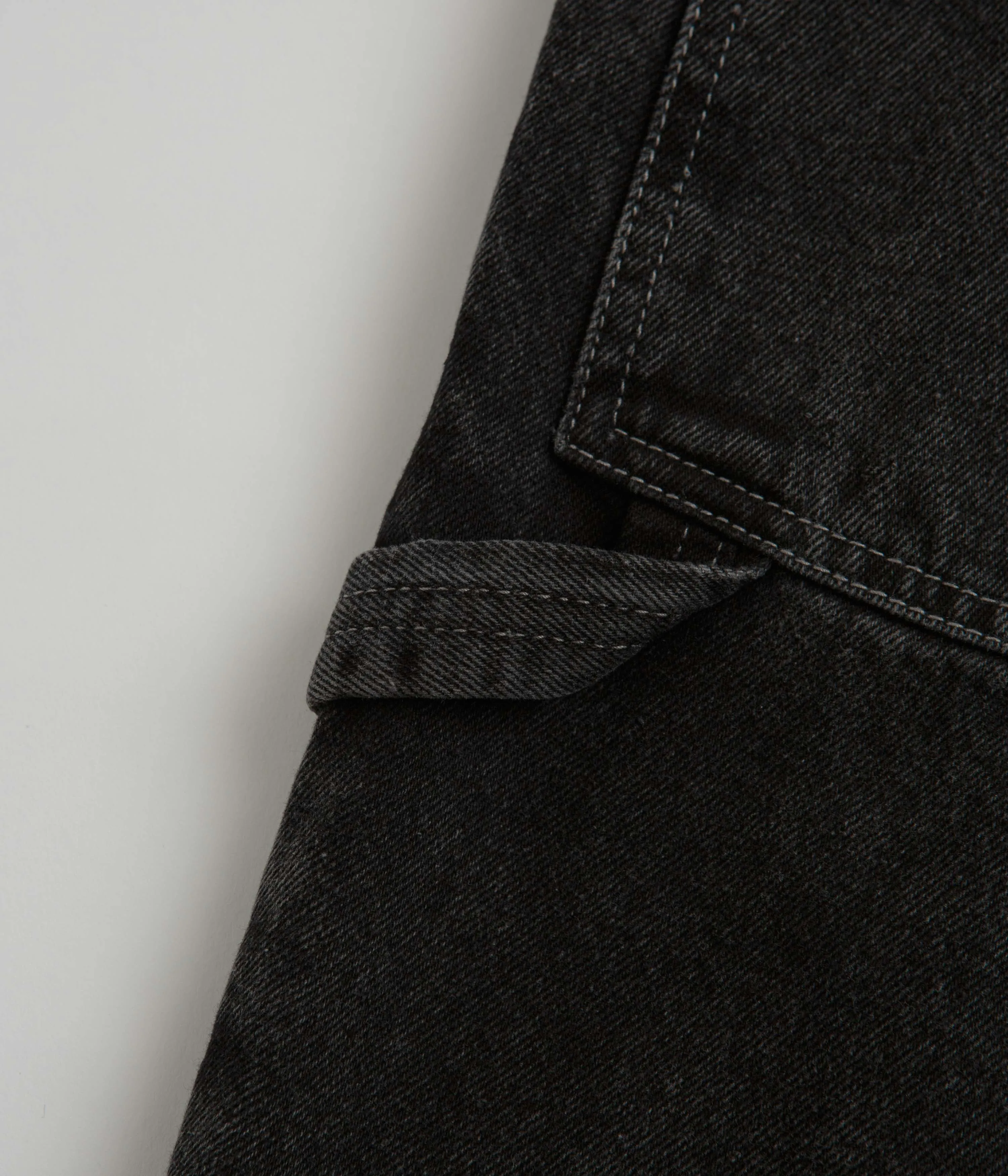 Polar Big Boy Work Pants - Silver Black