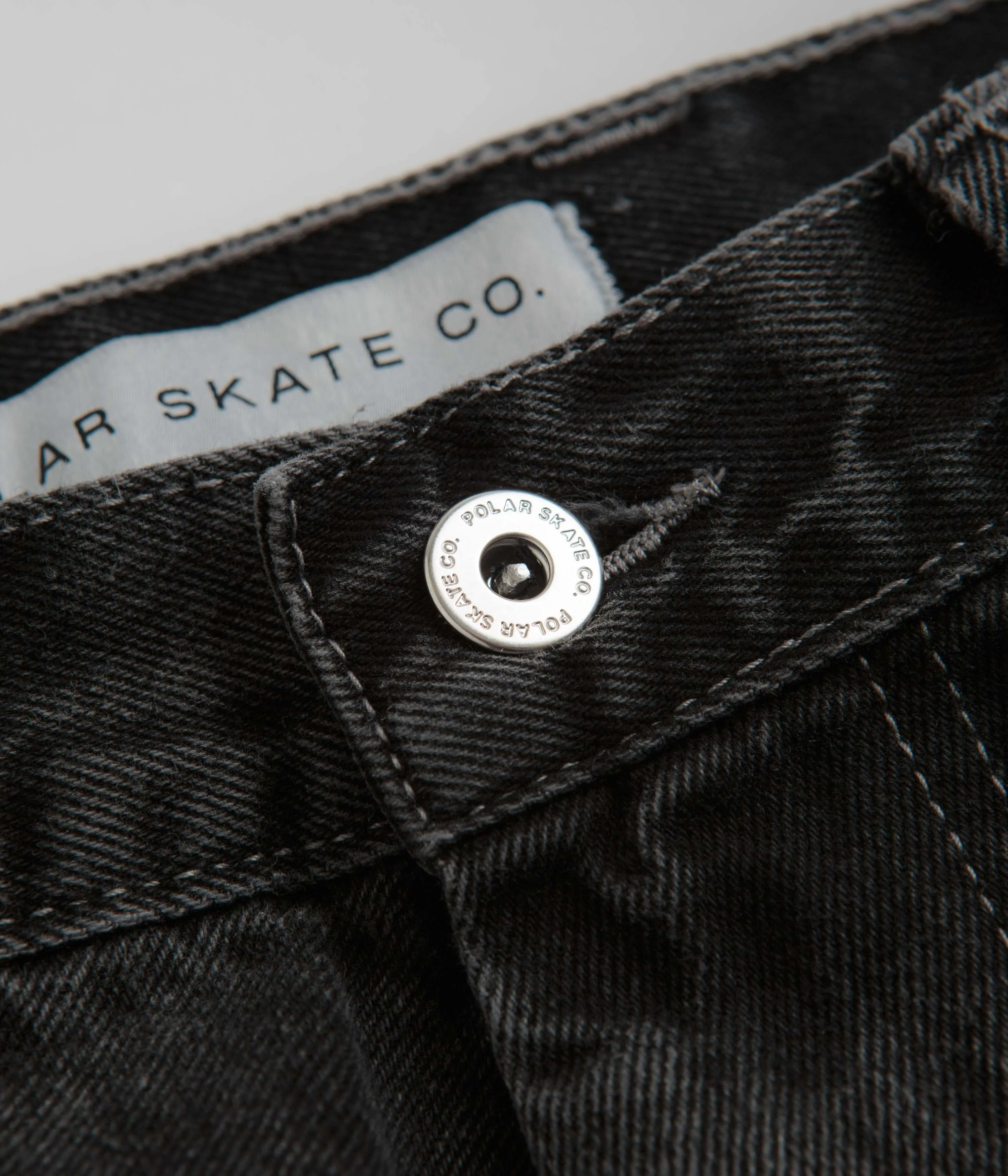 Polar Big Boy Work Pants - Silver Black