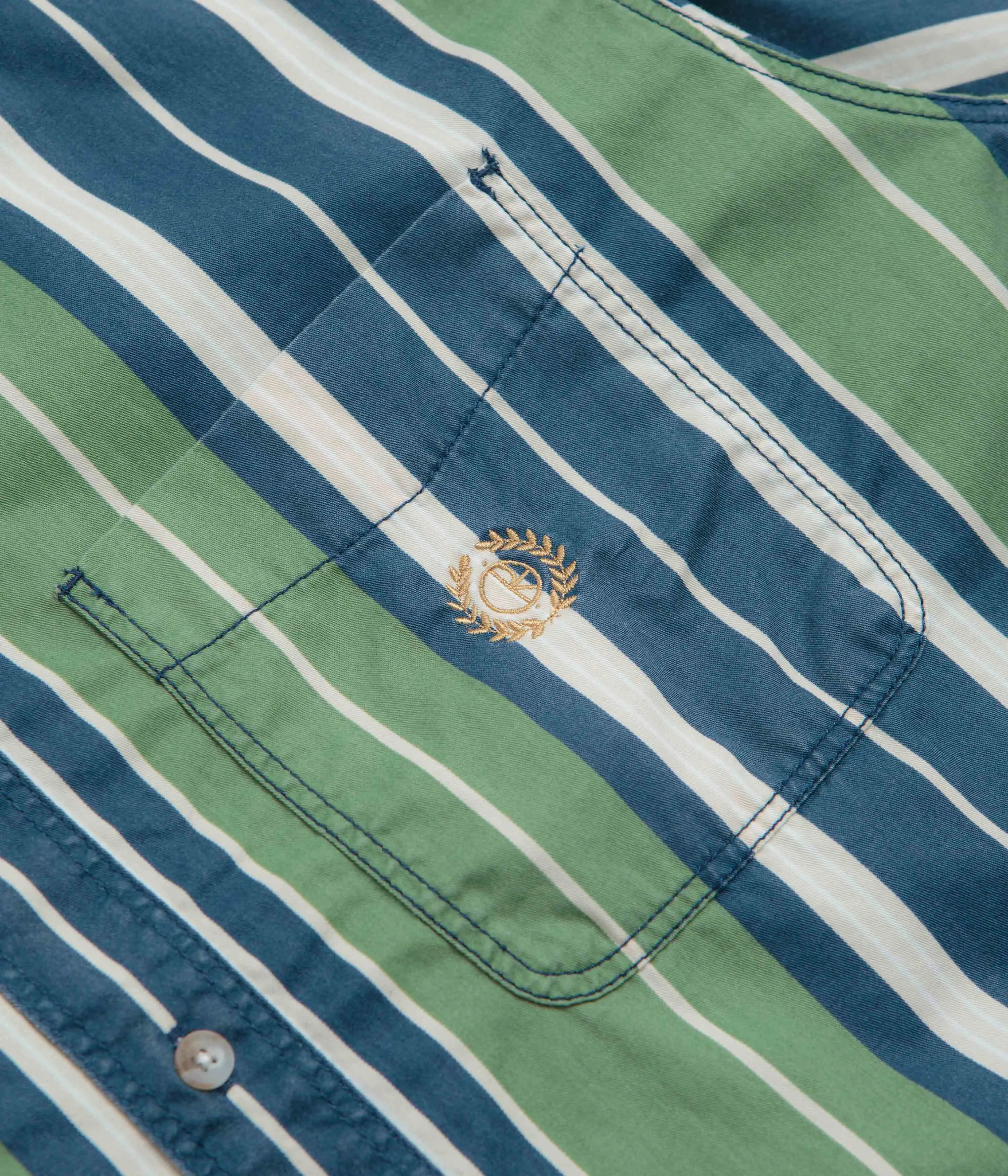 Polar Ted Shirt  - Green / Blue