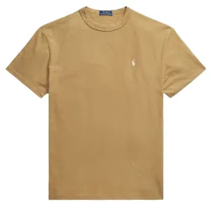 Polo Ralph Lauren Classic Fit Jersey Crewneck T-Shirt Light Rustic Tan