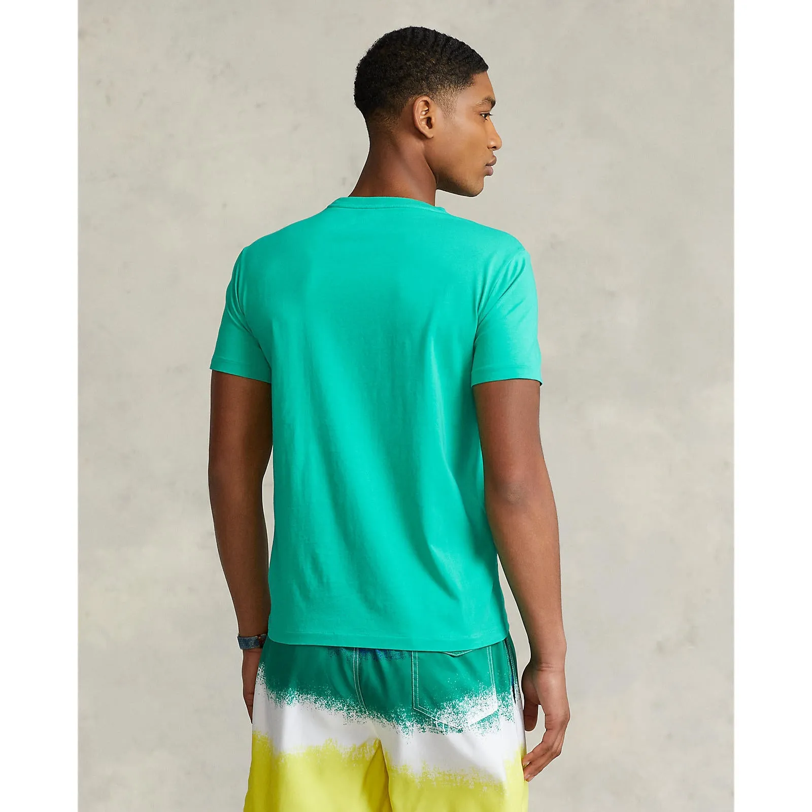 Polo Ralph Lauren - Custom Fit Jersey Crewneck T-Shirt - Green