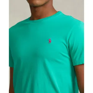 Polo Ralph Lauren - Custom Fit Jersey Crewneck T-Shirt - Green