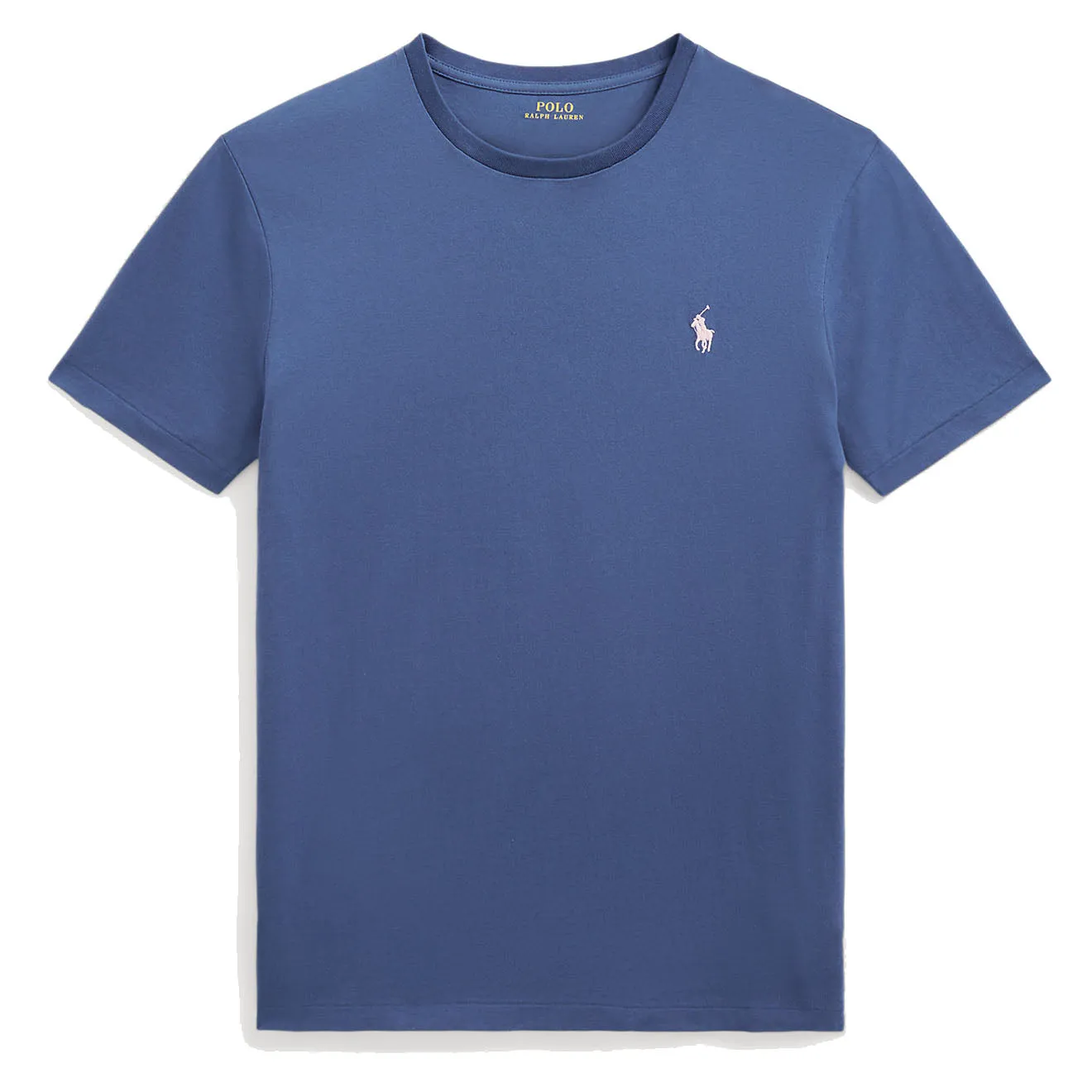 Polo Ralph Lauren Custom Slim Fit Jersey Crewneck T-Shirt Old Royal