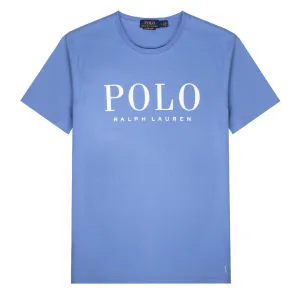 Polo Ralph Lauren Custom Slim Fit Logo Jersey T-Shirt Harbour Island Blue