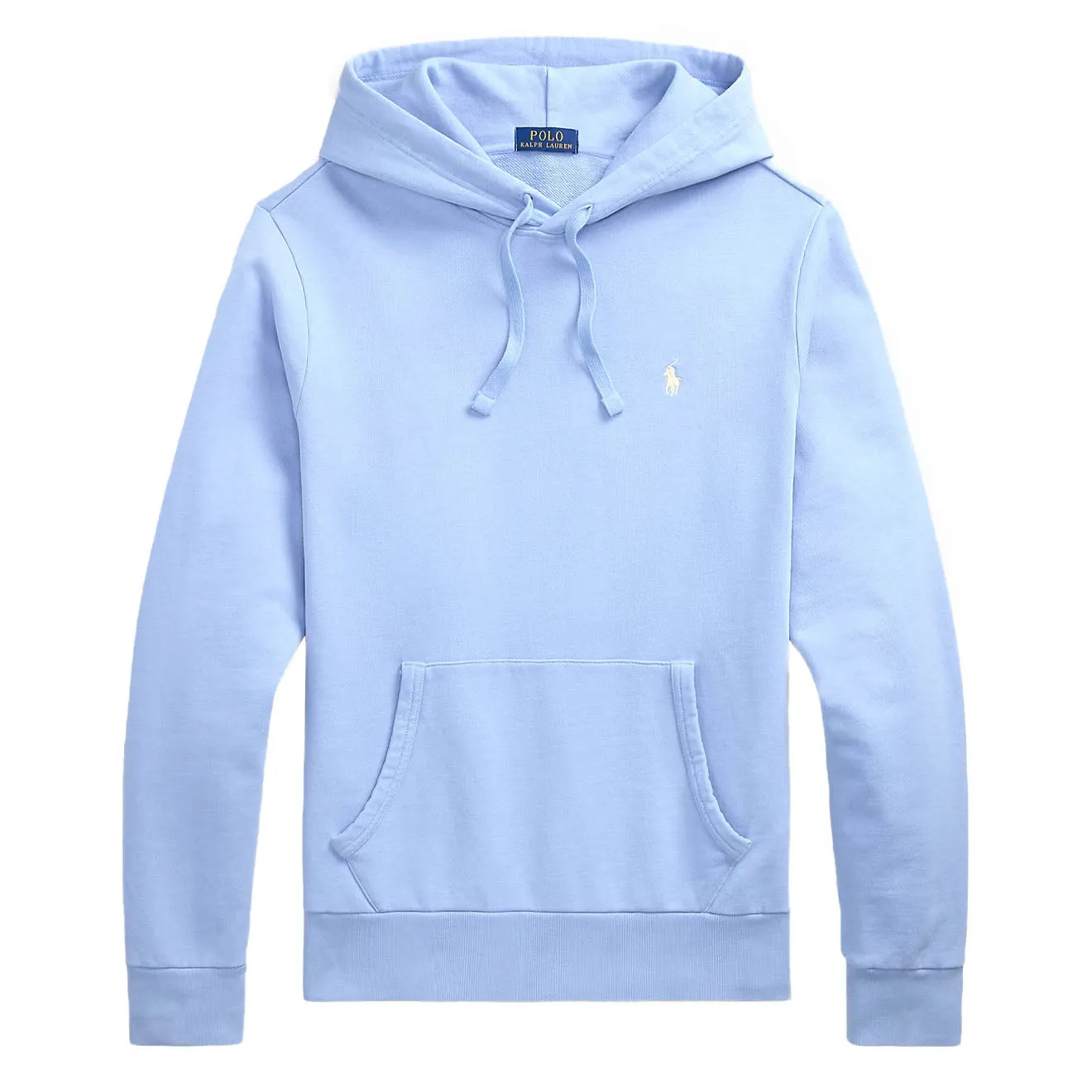 Polo Ralph Lauren Loopback Fleece Hoodie Chambray Blue