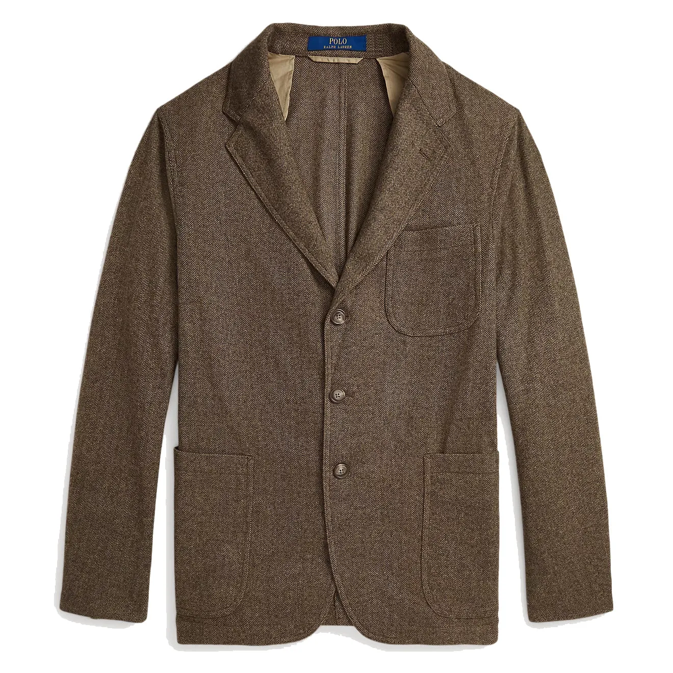 Polo Ralph Lauren Modern Herringbone Blazer Brown/Tan