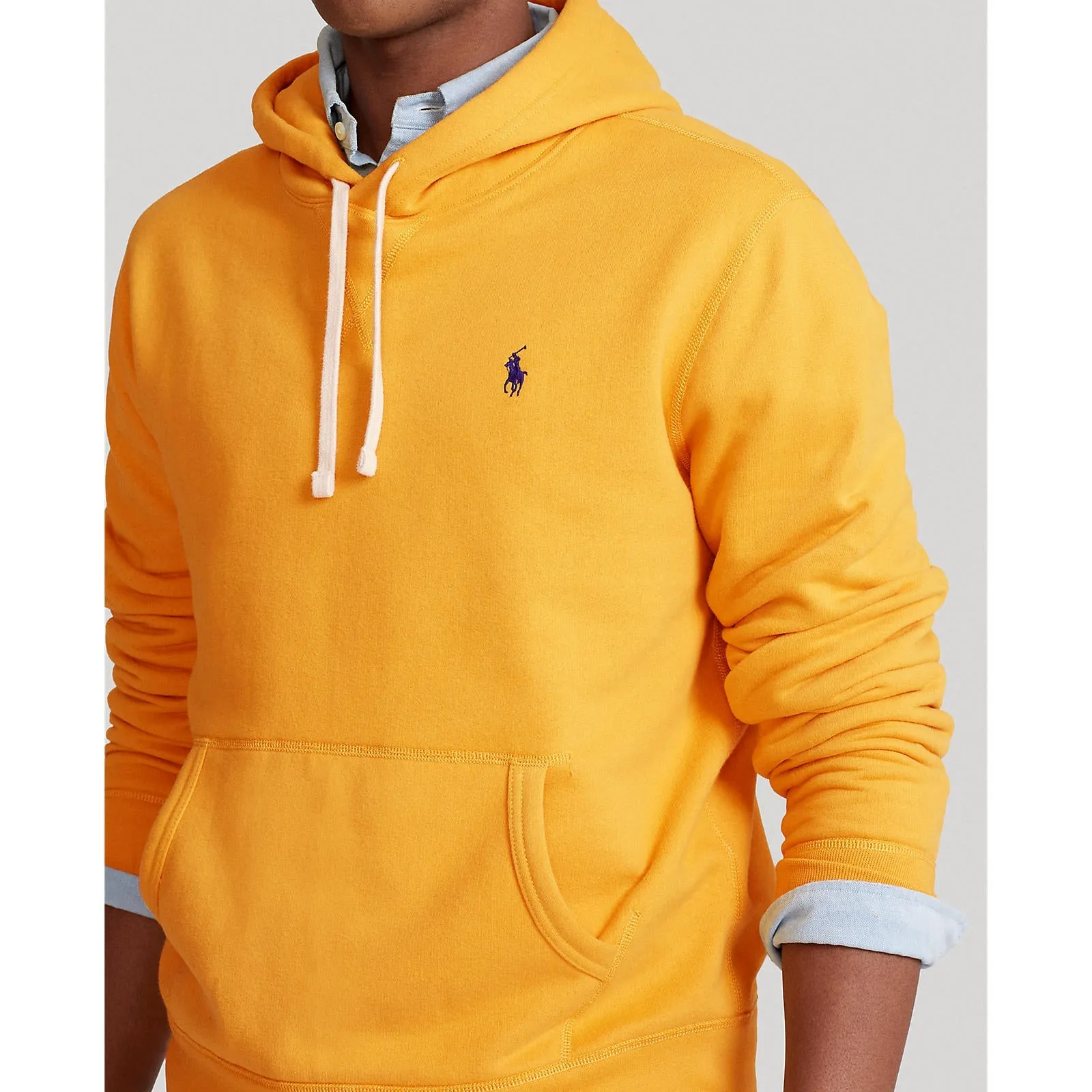 Polo Ralph Lauren - RL Long Sleeve Knit Hoodie - Gold