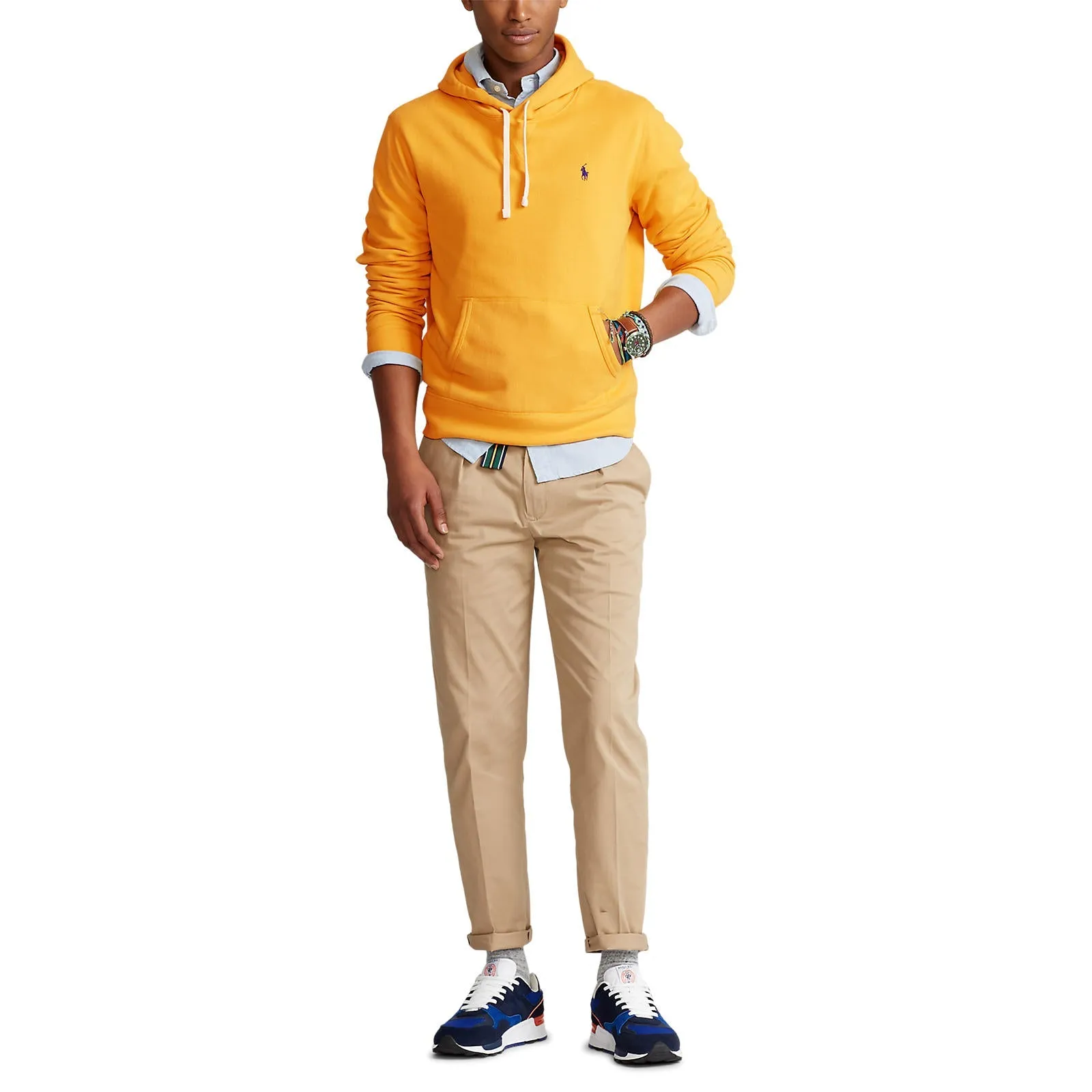 Polo Ralph Lauren - RL Long Sleeve Knit Hoodie - Gold