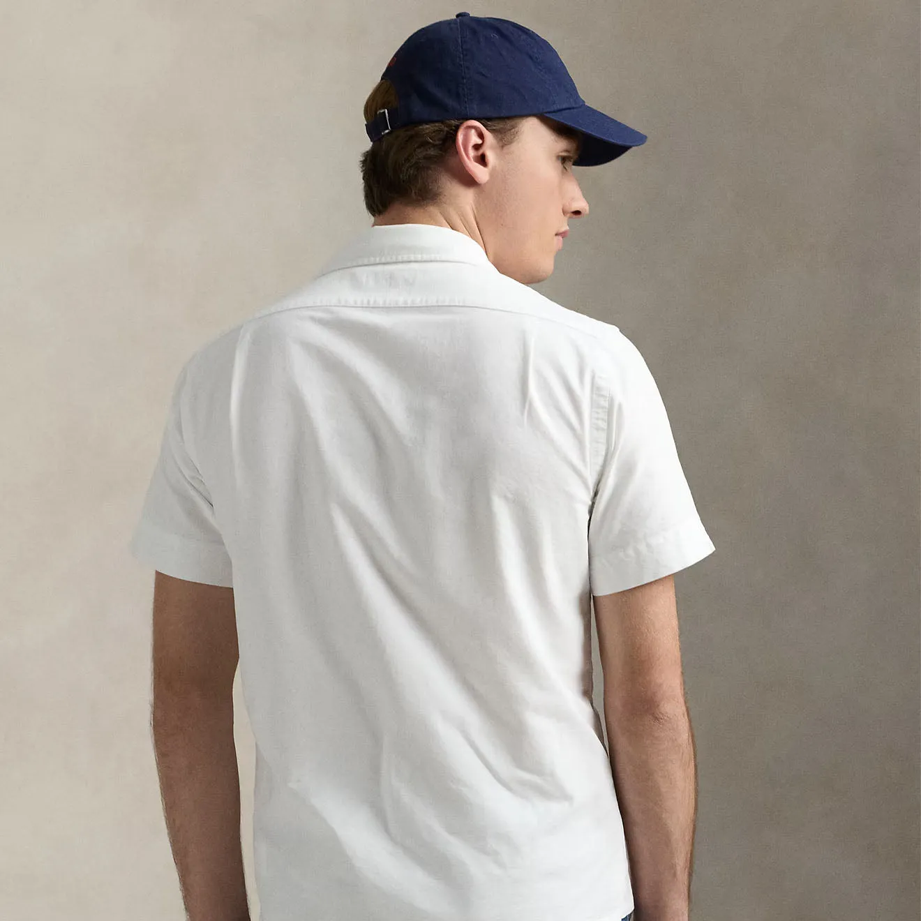 Polo Ralph Lauren Short Sleeve Sport Shirt Classic White
