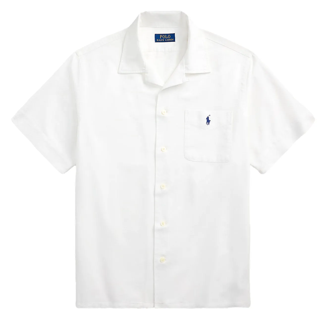 Polo Ralph Lauren Short Sleeve Sport Shirt Classic White