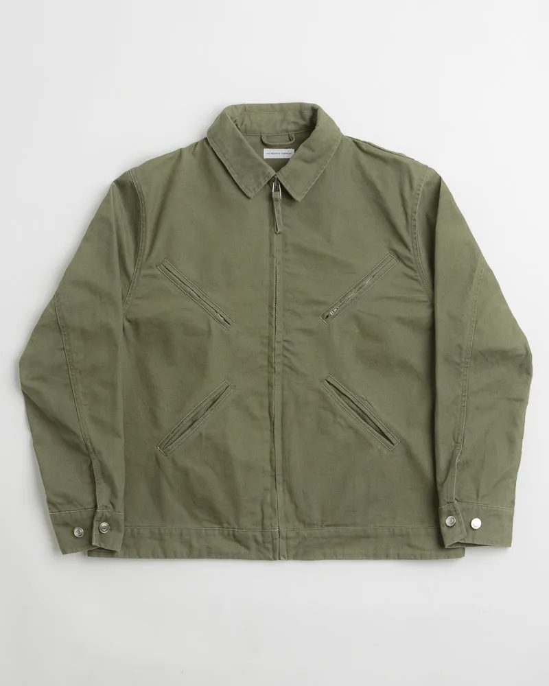Pop Trading Company Full Zip Jacket - Four Leaf Clover