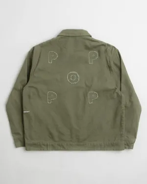 Pop Trading Company Full Zip Jacket - Four Leaf Clover
