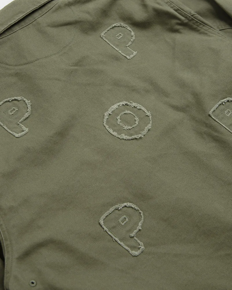 Pop Trading Company Full Zip Jacket - Four Leaf Clover