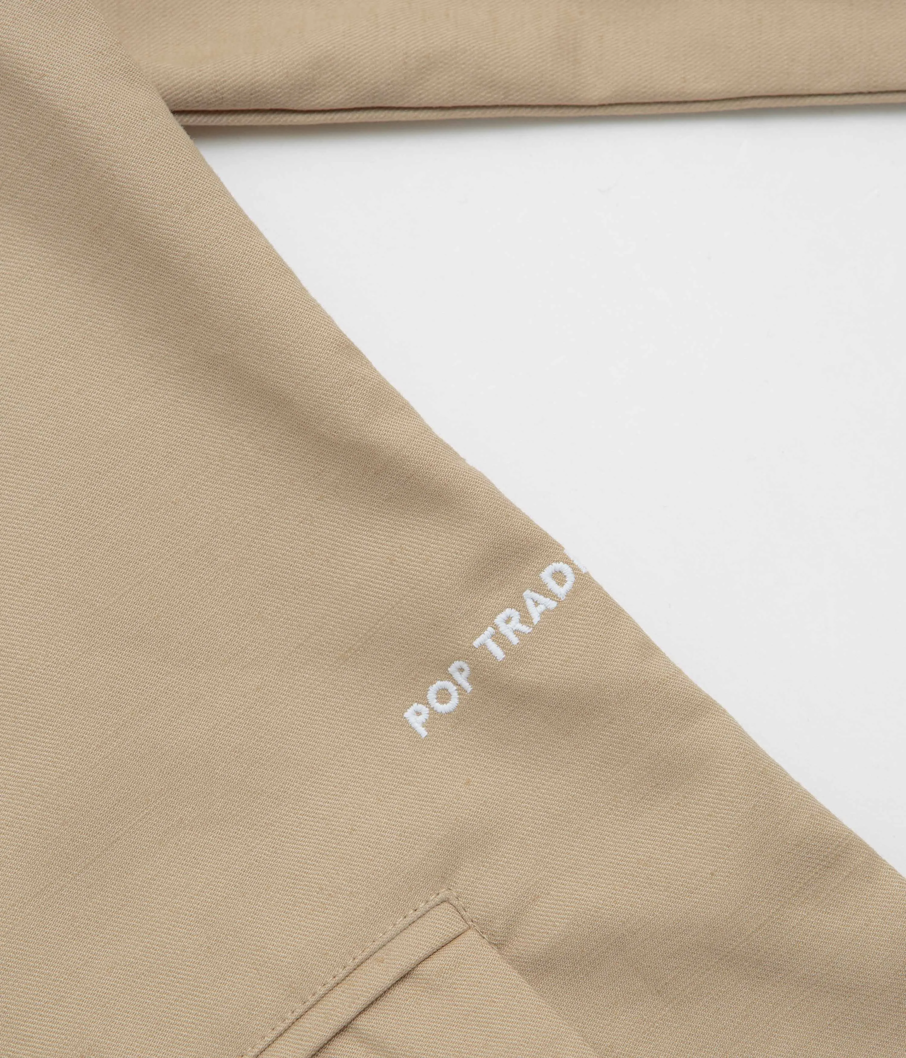 Pop Trading Company Hewitt Suit Jacket - White Pepper