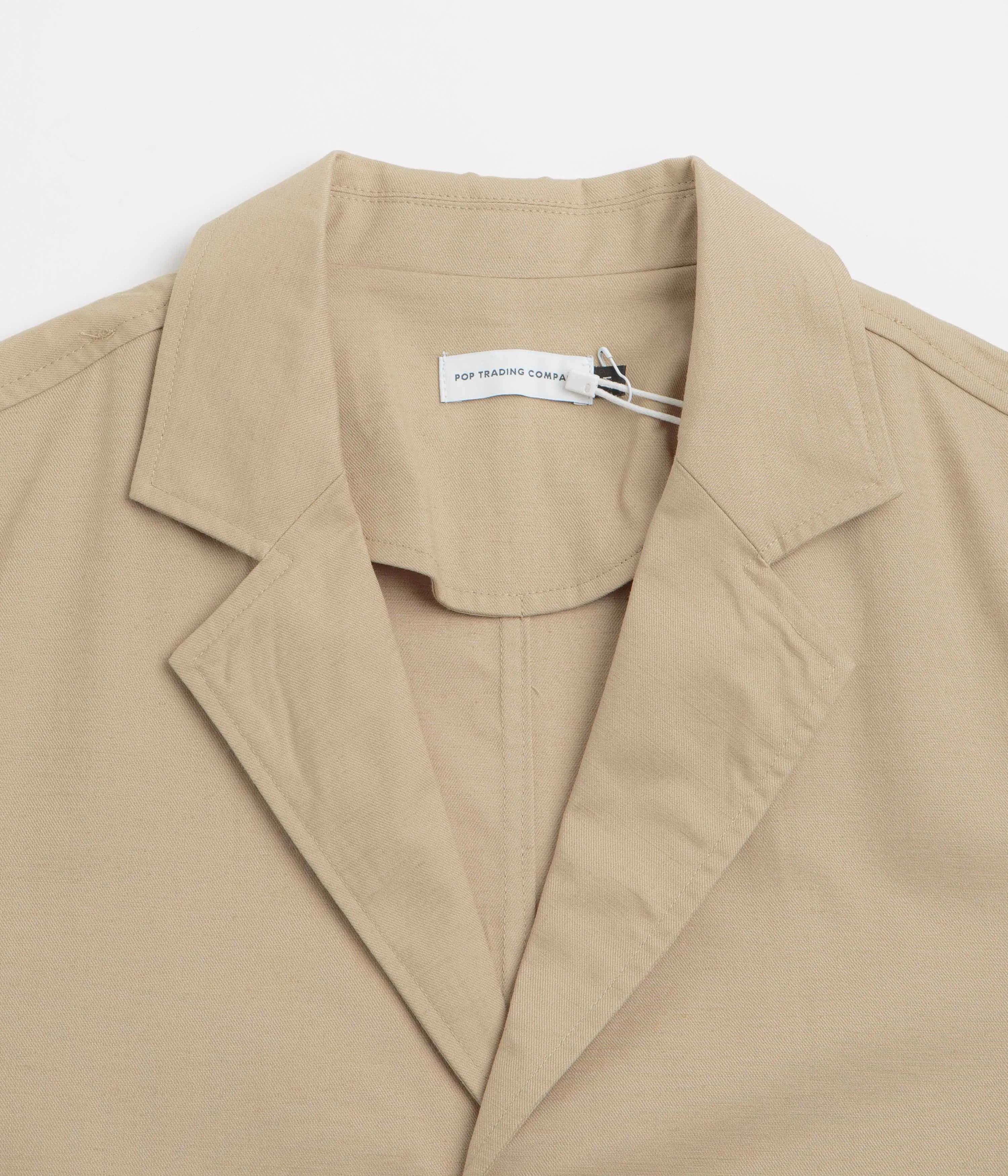 Pop Trading Company Hewitt Suit Jacket - White Pepper