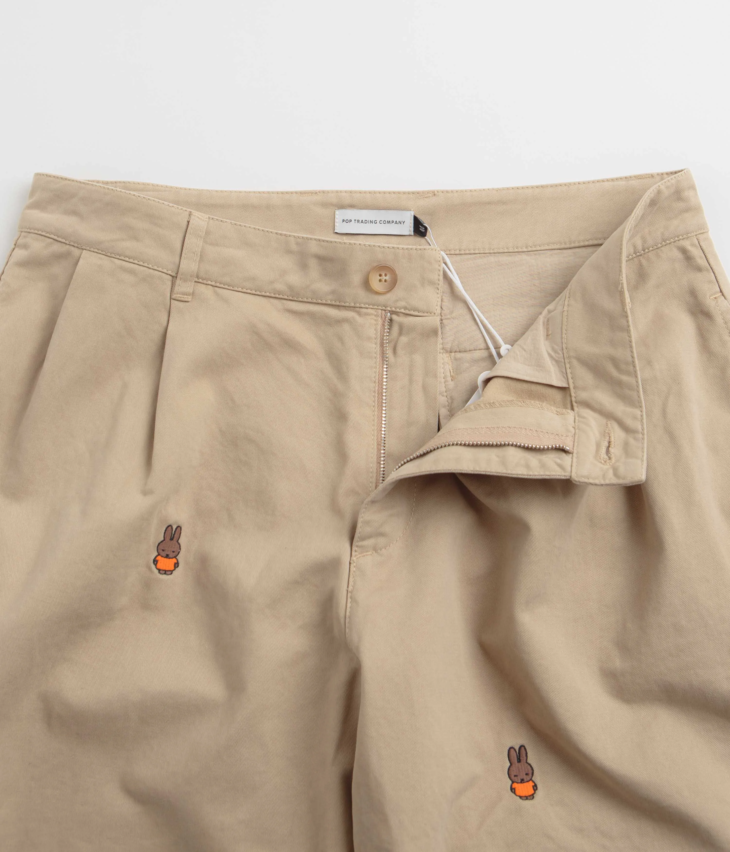 Pop Trading Company x Miffy Suit Pants - Khaki