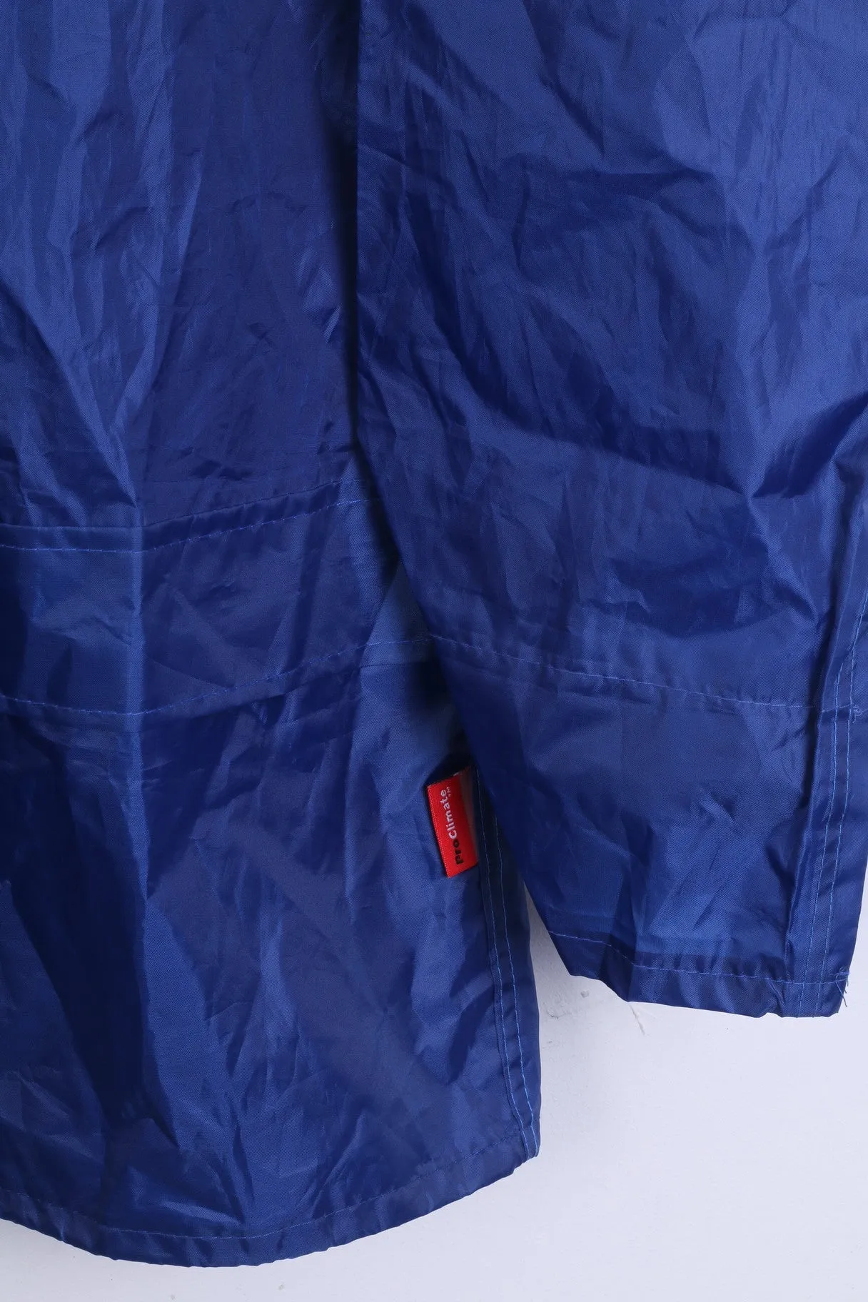 Pro Climate Mens M Light Jacket Blue Hood Sport