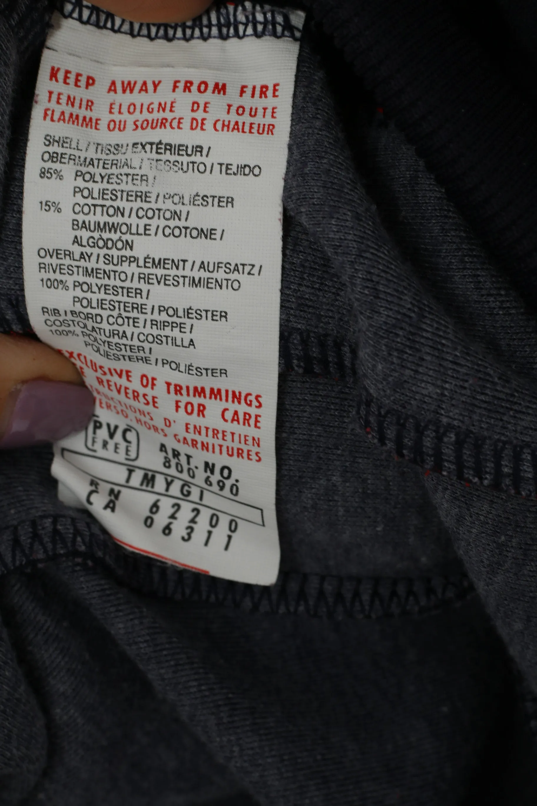 Puma Men M Sweatshirt Navy Vintage Training Full Zipper Retro Track Top