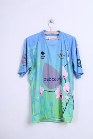 Raging Bull S.E.A.E. Mens 42'' Shirt Rugby Football Club Blue