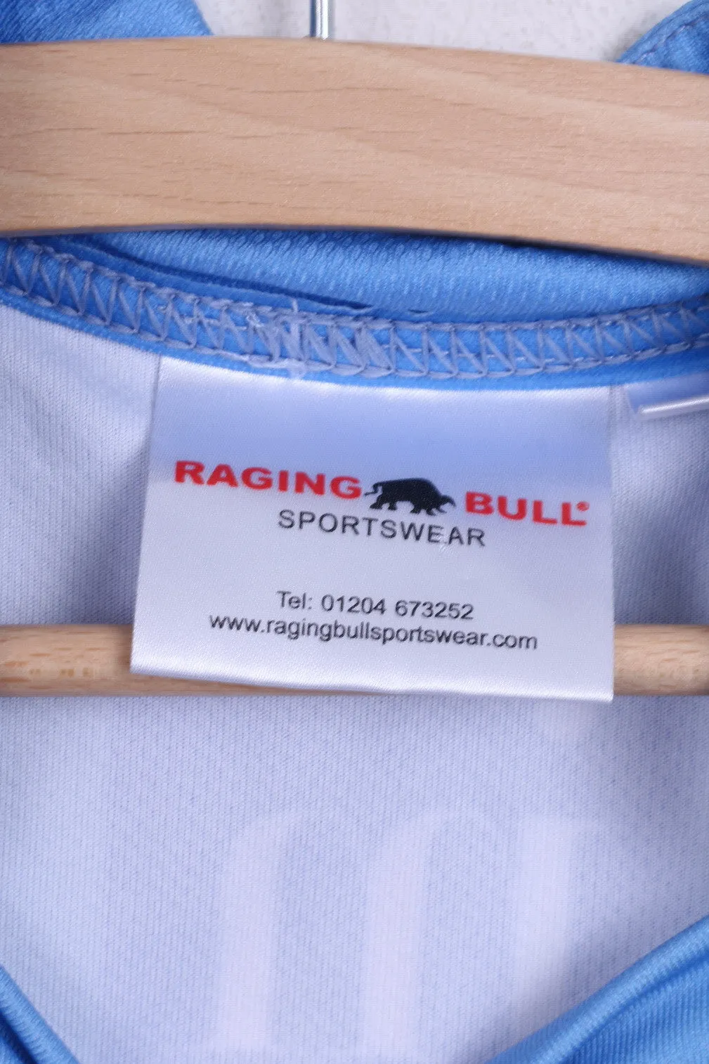Raging Bull S.E.A.E. Mens 42'' Shirt Rugby Football Club Blue
