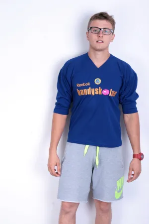 Reebok Svenska Bandyförbundet Mens Xs Youth 150cm T-Shirt Long Sleeve Sport