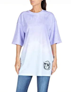 Replay Women's Tie Dyed Heavy Organic Cotton Top