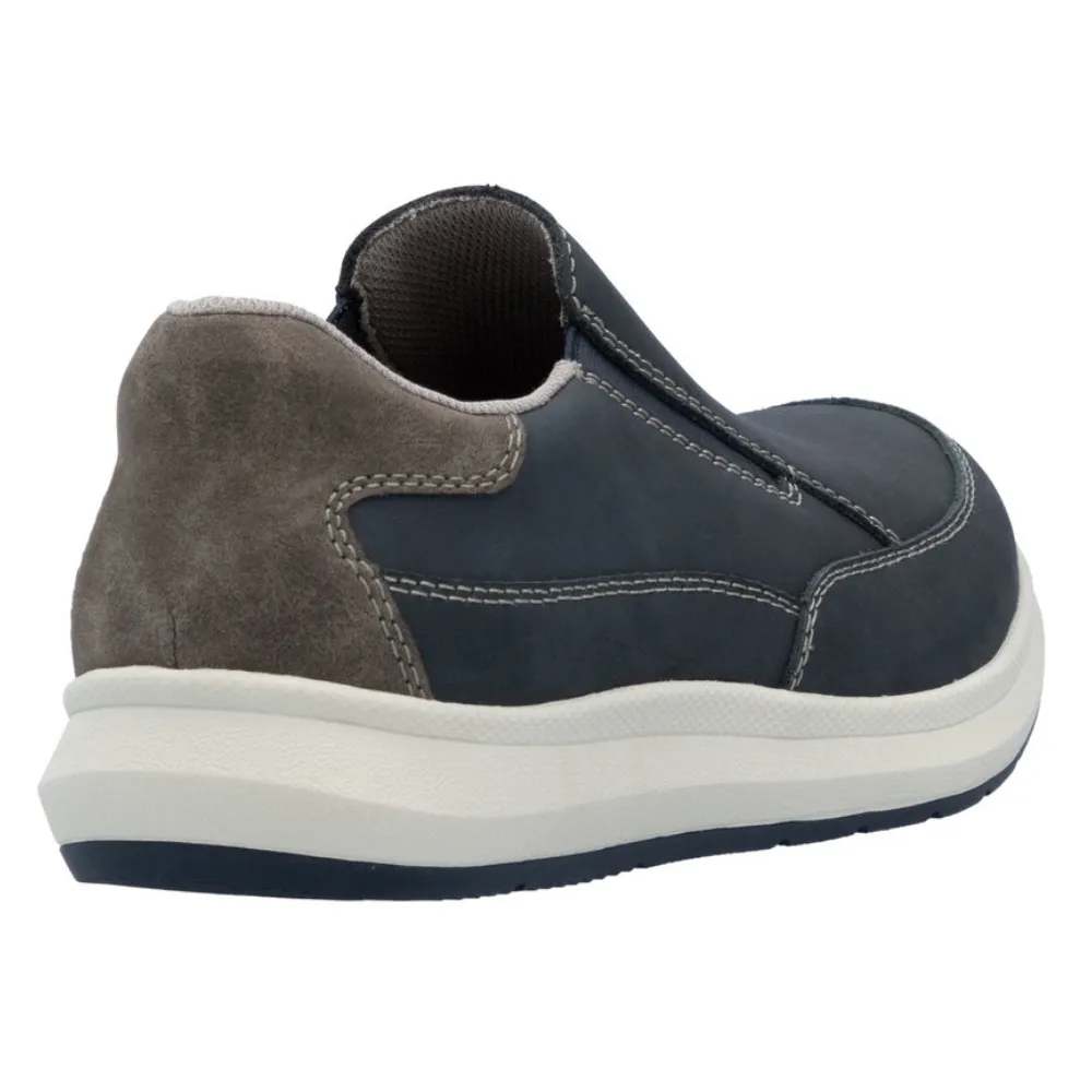 Rieker 16951-14 Mens Extra Wide Fit Slip On Shoe