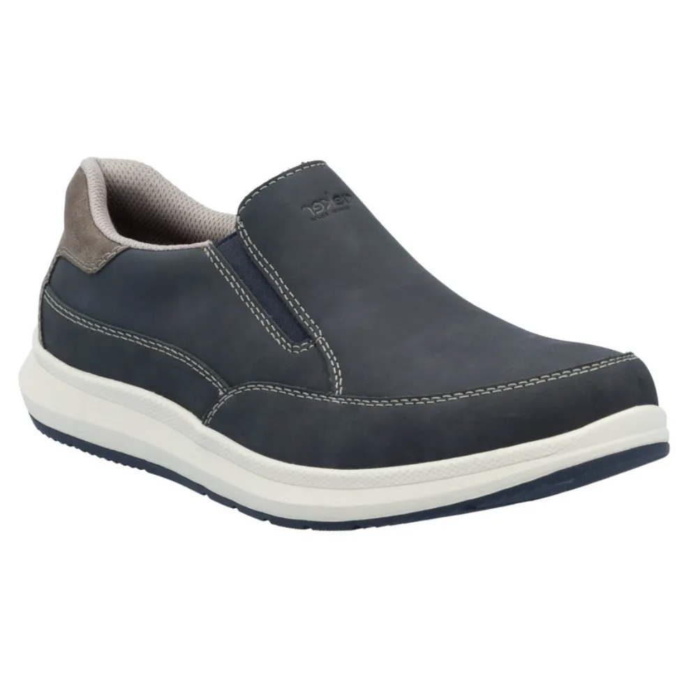 Rieker 16951-14 Mens Extra Wide Fit Slip On Shoe