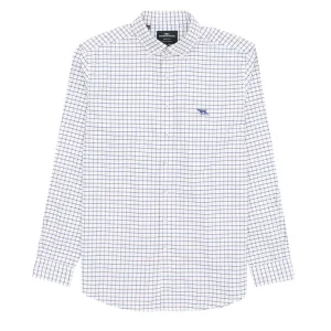 Rodd & Gunn Gunn Check Oxford 3 LS Slim Fit Shirt Ink
