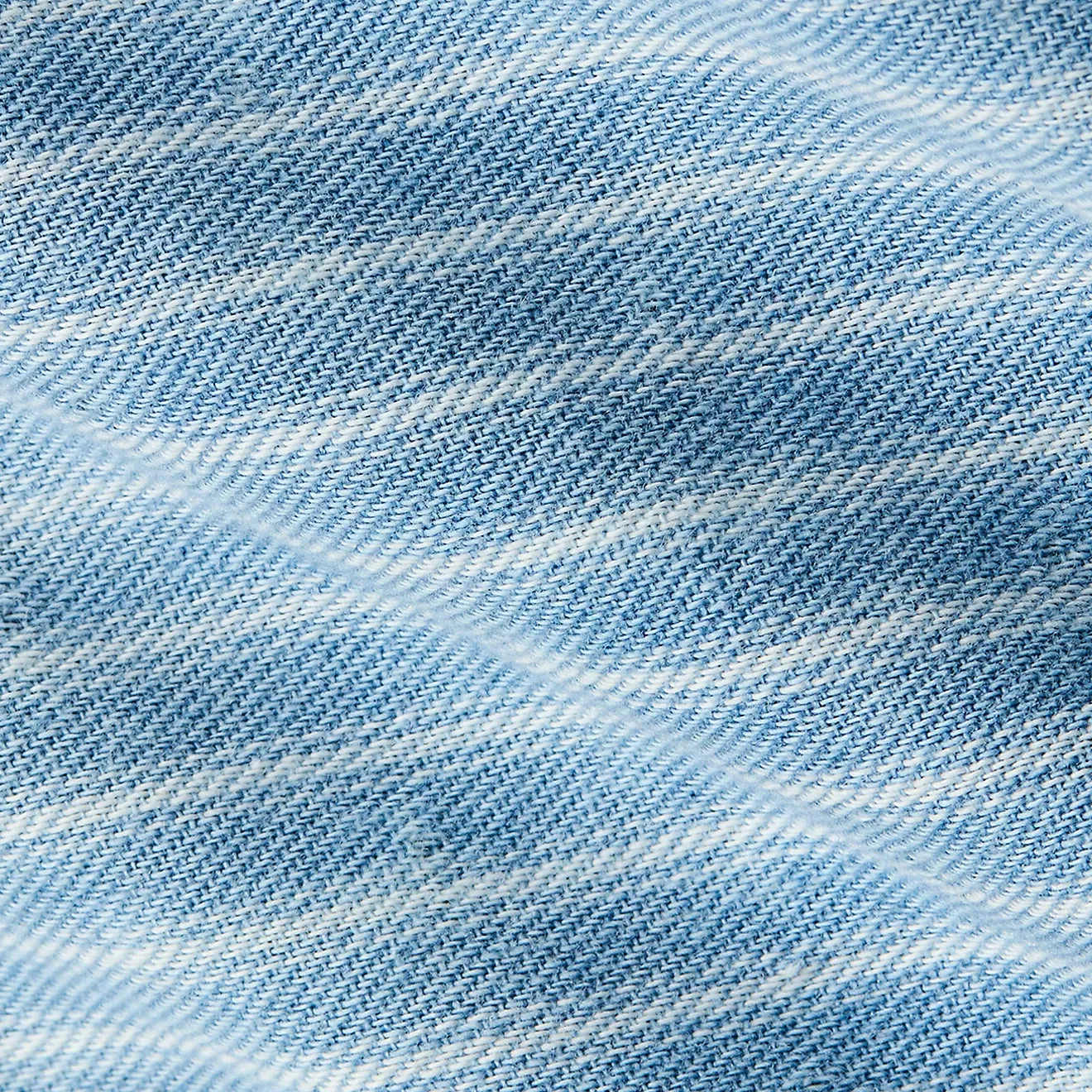 RRL by Ralph Lauren Indigo Striped Double-Faced Workshirt Indigo Stripe