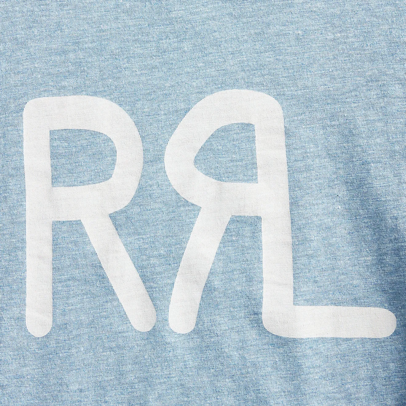 RRL by Ralph Lauren Logo Jersey T-Shirt Heather Blue