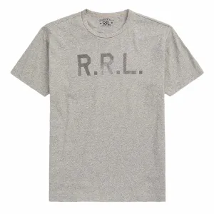 RRL by Ralph Lauren Logo Jersey T-Shirt Heather Grey