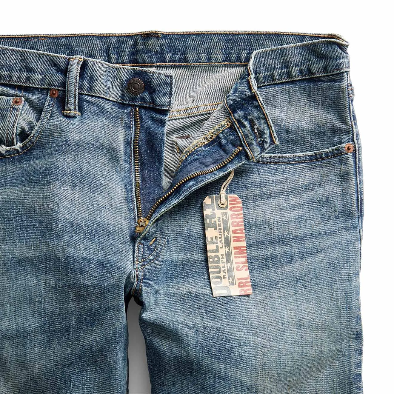 RRL by Ralph Lauren Slim Fit Jeans Eakins Wash