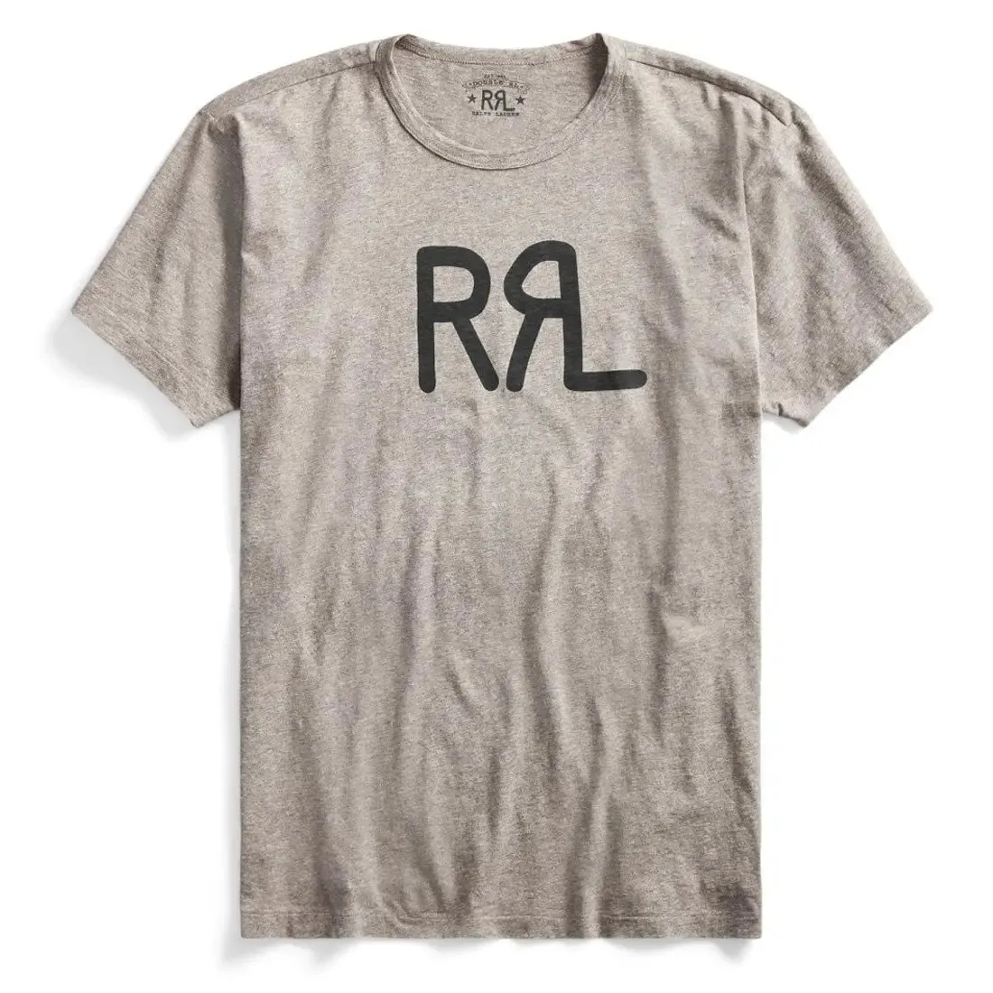 RRL by Ralph Lauren S/S Logo T-Shirt Heather Grey