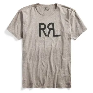 RRL by Ralph Lauren S/S Logo T-Shirt Heather Grey