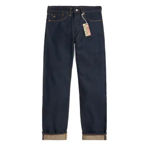 RRL by Ralph Lauren Straight Fit Low Waist Selvedge Jean Once Washed 3