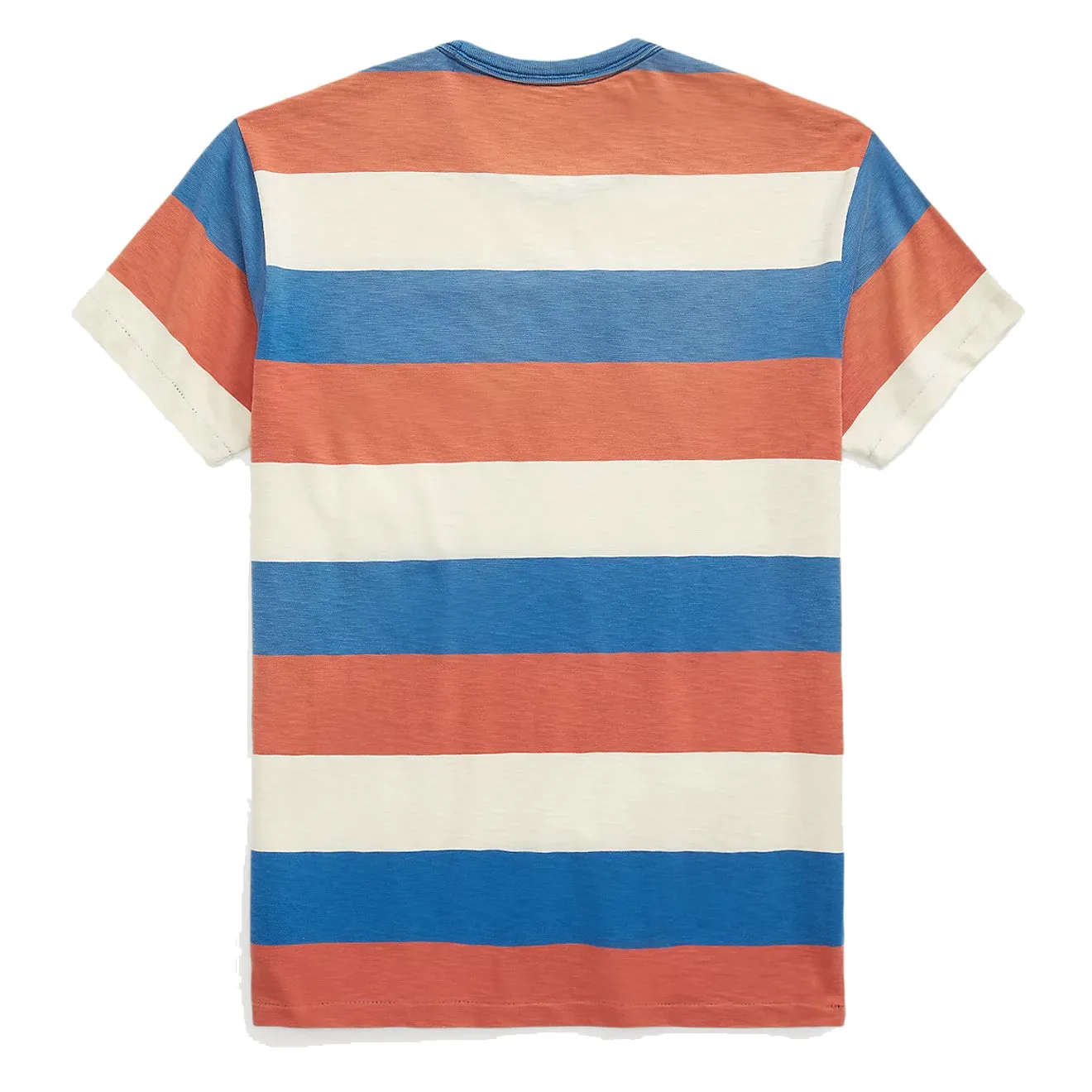 RRL by Ralph Lauren Striped Jersey Pocket T-Shirt Red/Blue/White