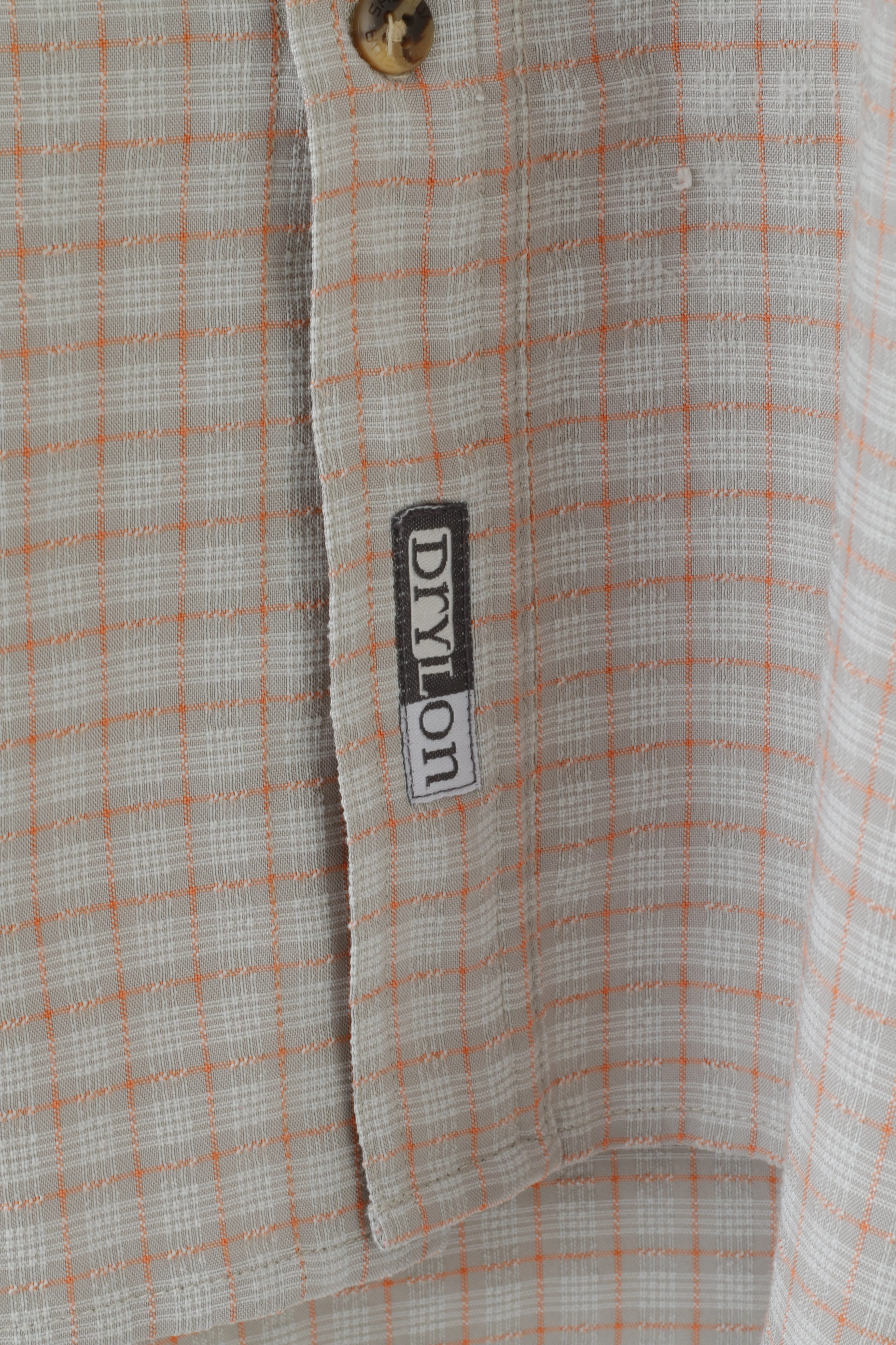 Salewa 5C Five Confidents Mens 52 XL Casual Shirt Short Sleeve Checked Polyester