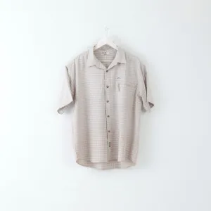 Salewa 5C Five Confidents Mens 52 XL Casual Shirt Short Sleeve Checked Polyester