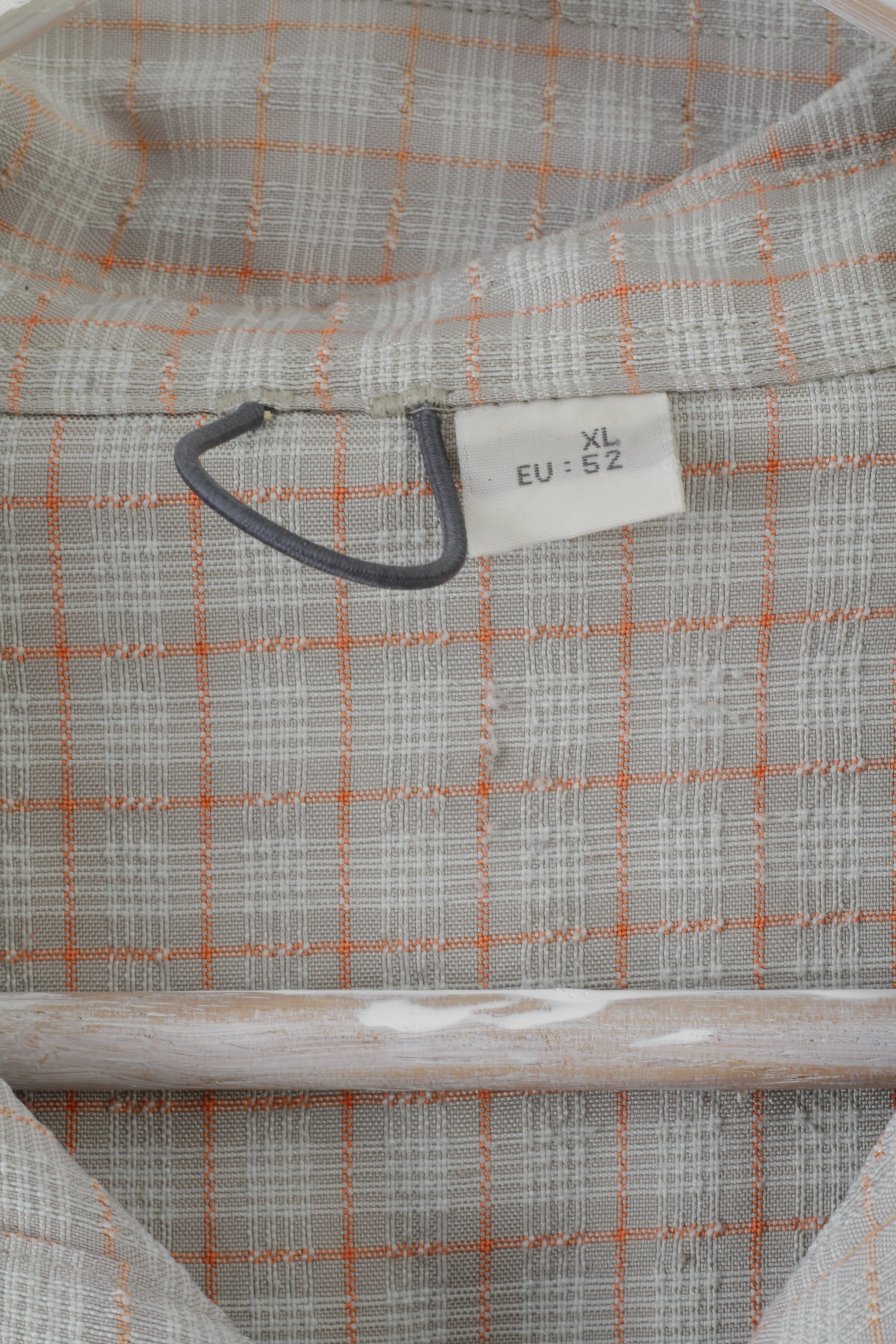 Salewa 5C Five Confidents Mens 52 XL Casual Shirt Short Sleeve Checked Polyester